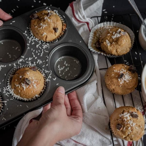Muffins abricots cocos moule - La Pause Magique